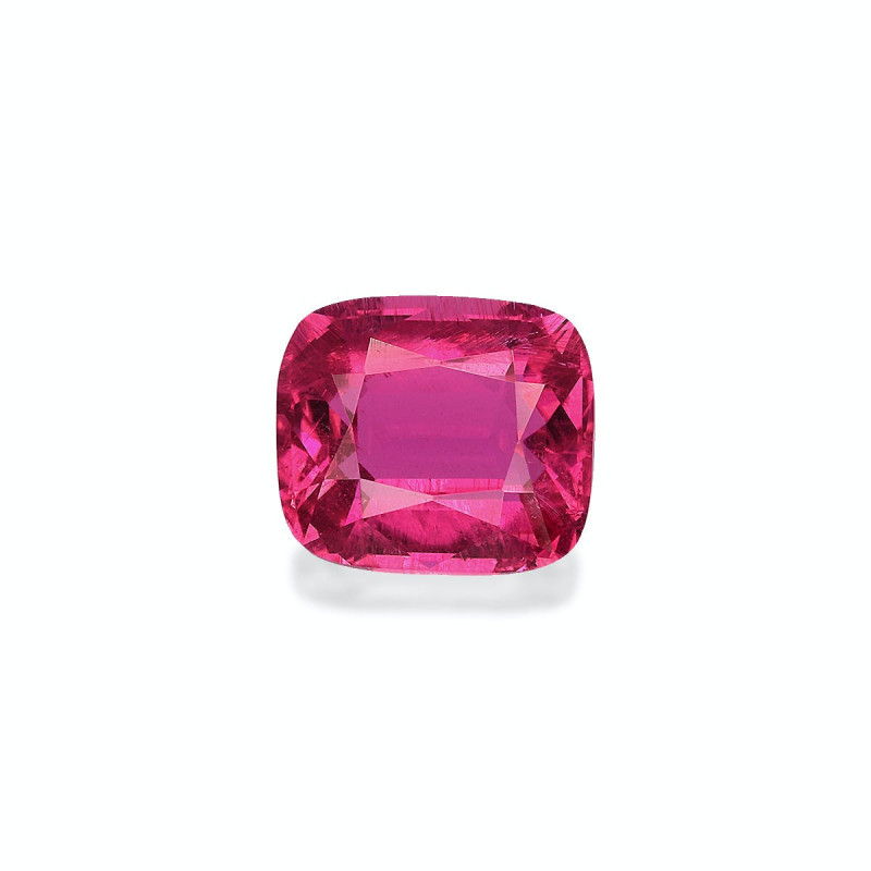 CUSHION-cut Rubellite Tourmaline Fuscia Pink 1.65 carats