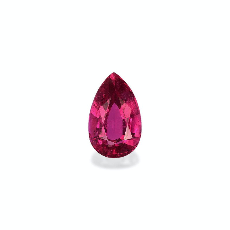Rubellite taille Poire Fuscia Pink 1.86 carats