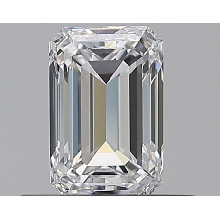 0.55-Carat Emerald Shape Diamond