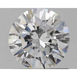 الماسة بشكل دائري بوزن قيراط واحد