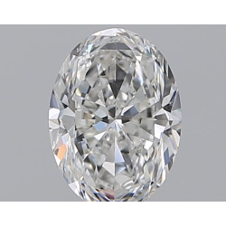 الماس على شكل بيضاوي بوزن 1.01 قيراط