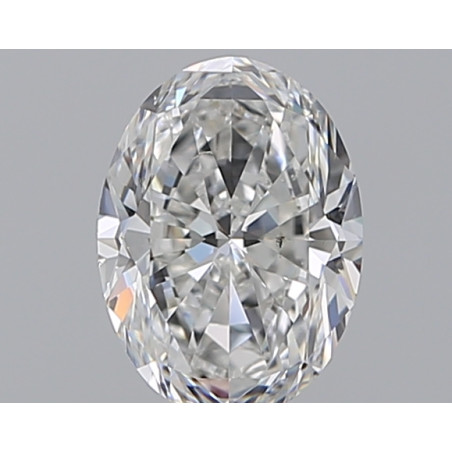 الماس على شكل بيضاوي بوزن 1.01 قيراط