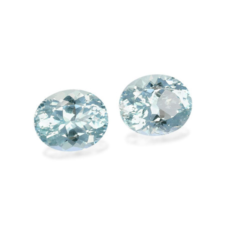 Aguamarina taille OVALE Baby Blue 11.24 carats
