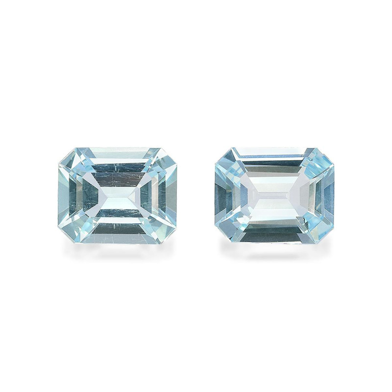 Aquamarin lengte RECHTECKIG Himmelblau 5.51 karaten