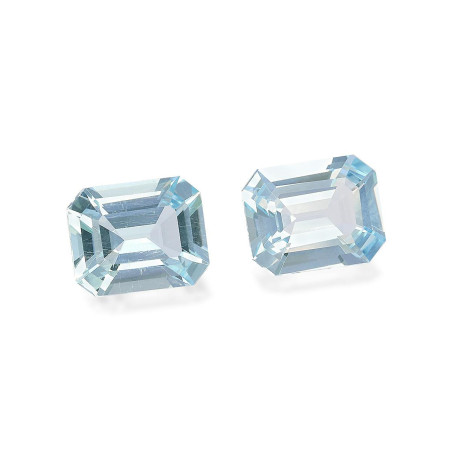 Aigue-Marine taille RECTANGULARE Bleu Ciel 5.51 carats