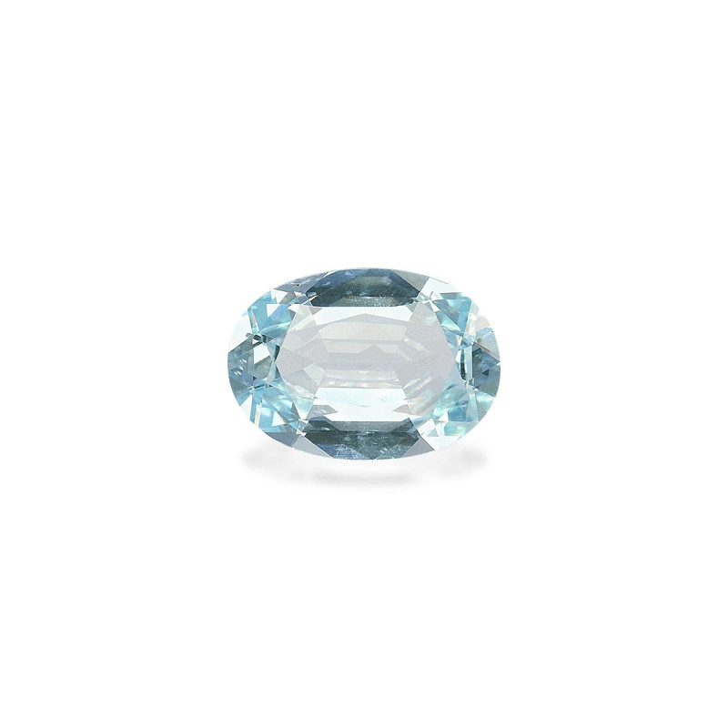 OVAL-cut Aquamarine Sky Blue 3.30 carats
