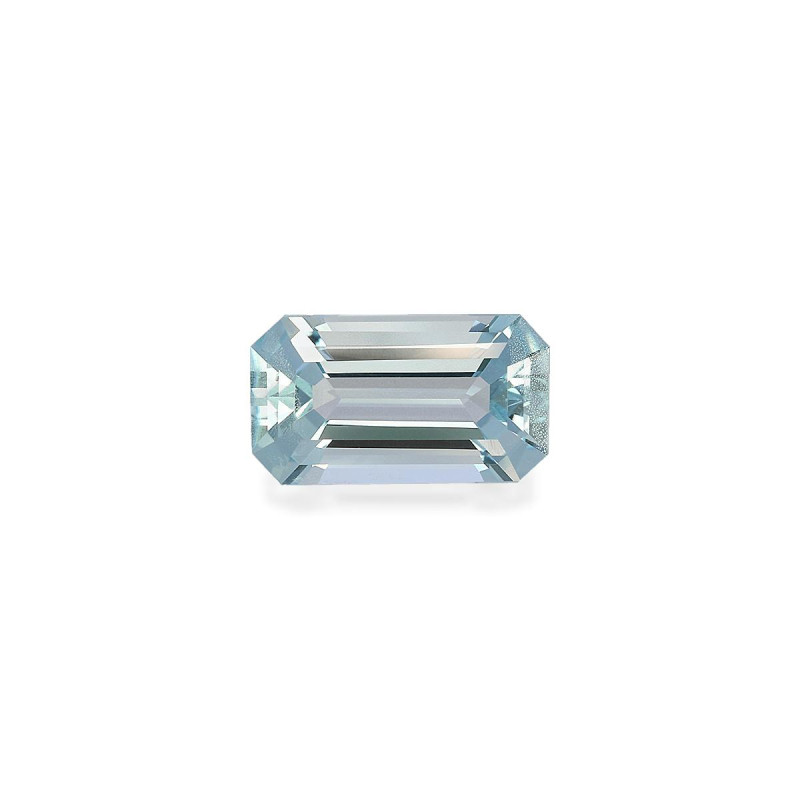 RECTANGULAR-cut Aquamarine Sky Blue 3.58 carats