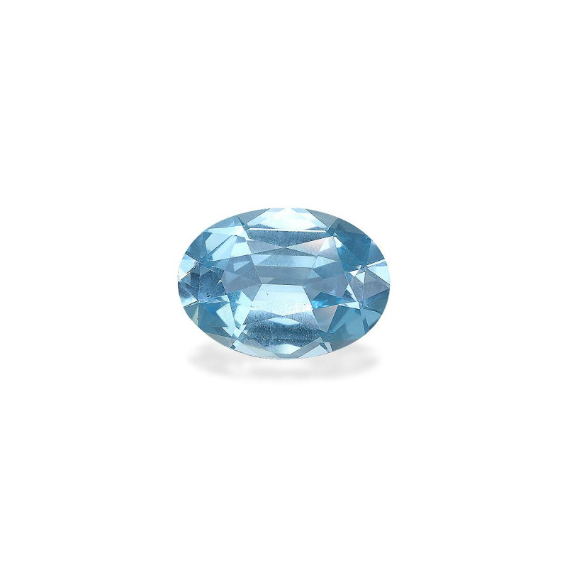 Aigue-Marine taille OVALE Bleu Ciel 5.45 carats