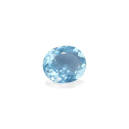 海蓝宝 taille 椭圆形 蔚蓝色的婴儿 5.34 carats