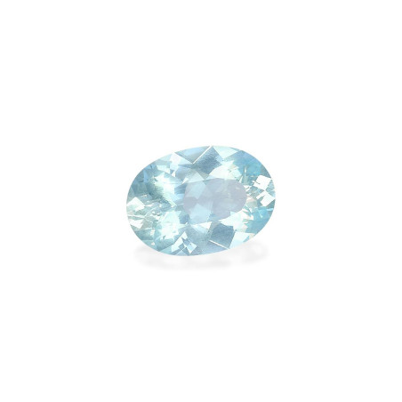 Aigue-Marine taille OVALE Baby Blue 4.02 carats