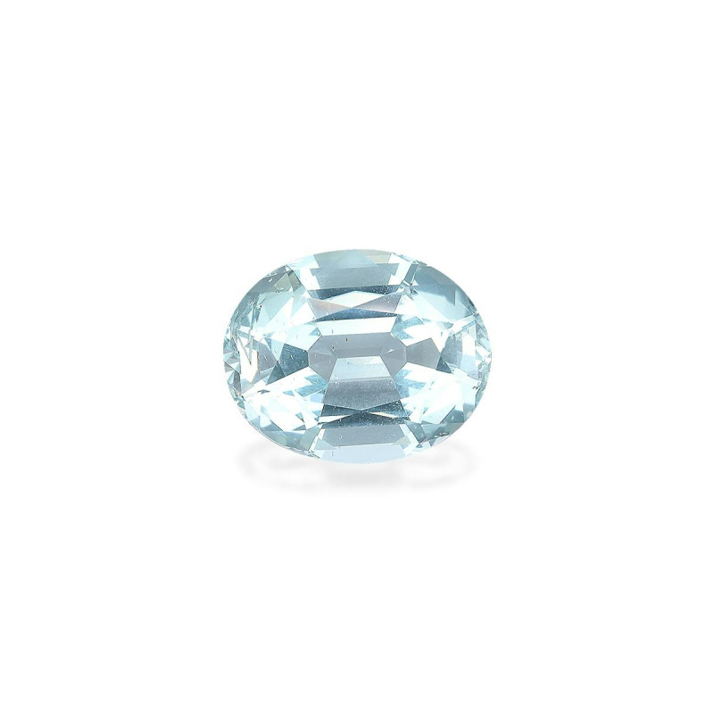 Aquamarin lengte OVAL Himmelblau 8.02 karaten
