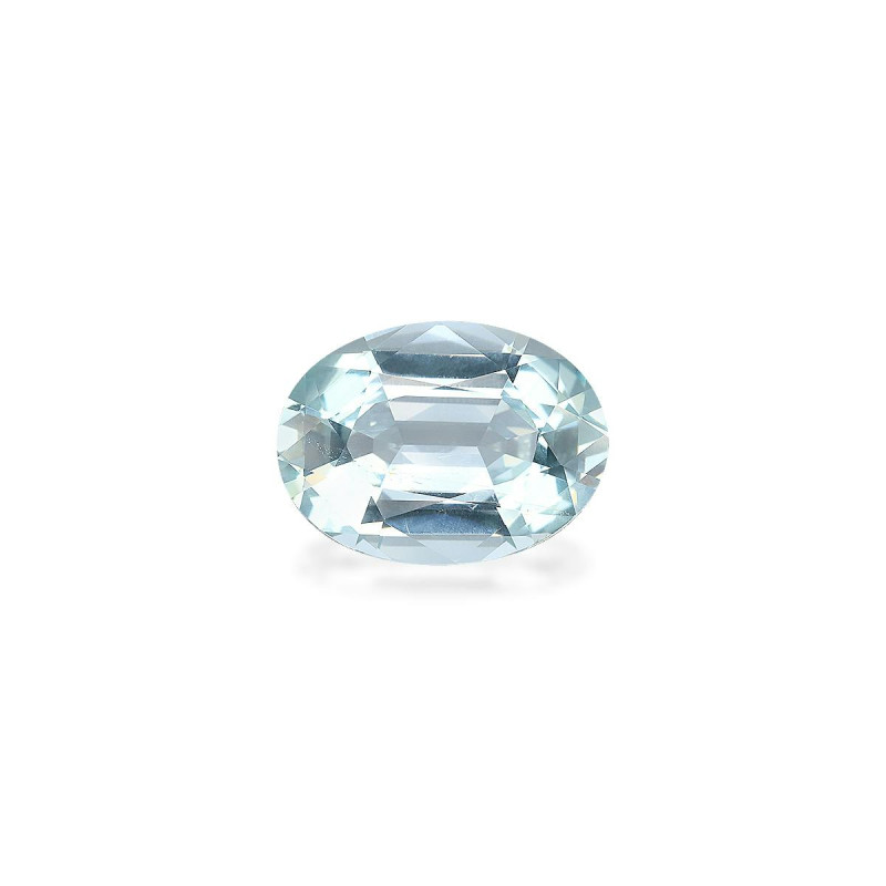 OVAL-cut Aquamarine Sky Blue 7.97 carats