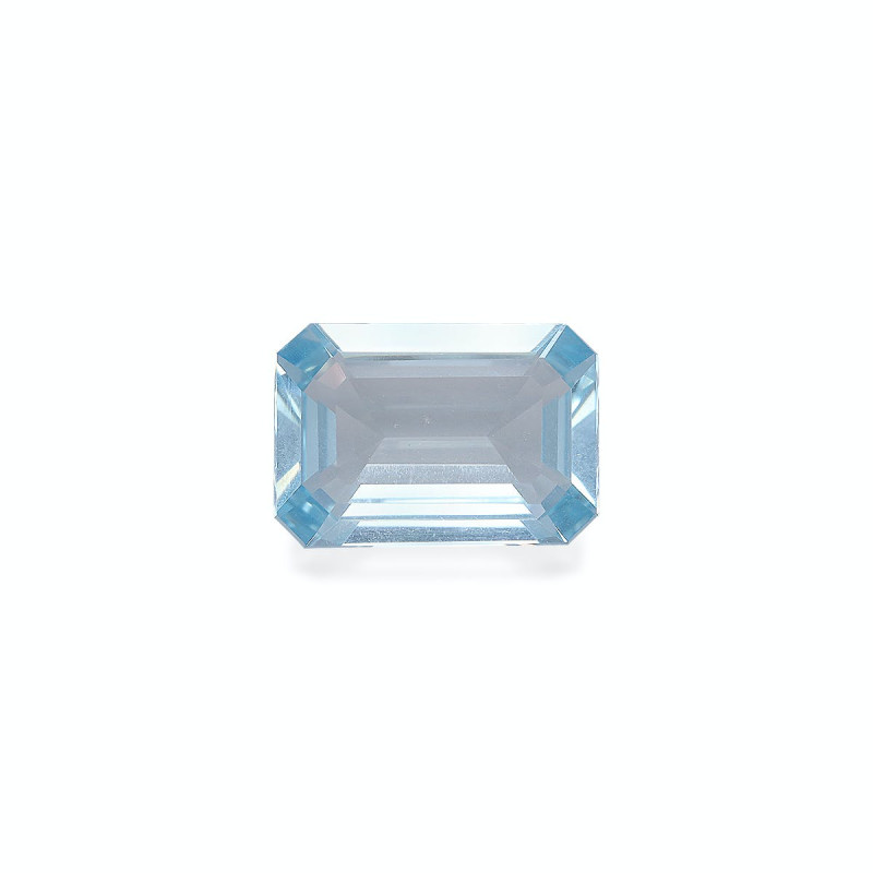 RECTANGULAR-cut Aquamarine Sky Blue 5.60 carats