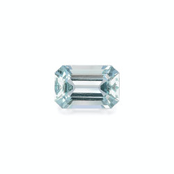 RECTANGULAR-cut Aquamarine...