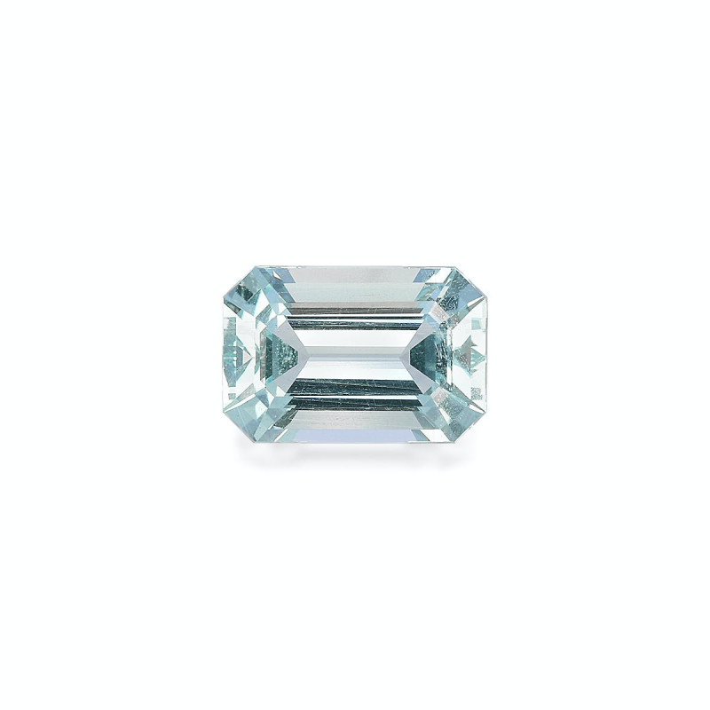 RECTANGULAR-cut Aquamarine Sky Blue 4.24 carats