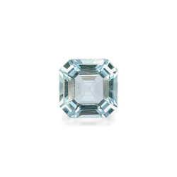 海蓝宝 taille 方块 蓝天 5.58 carats