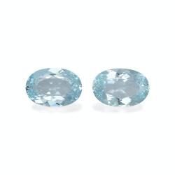 Aquamarin lengte OVAL...