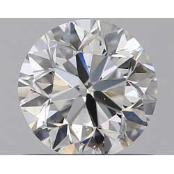 الماس بشكل دائري بوزن 0.7 قيراط