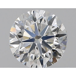 الماس بشكل دائري بوزن 0.7 قيراط