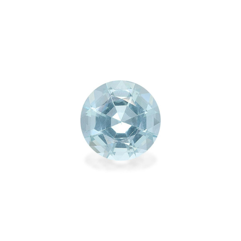 Aquamarin lengte RUNDEN Himmelblau 2.90 karaten