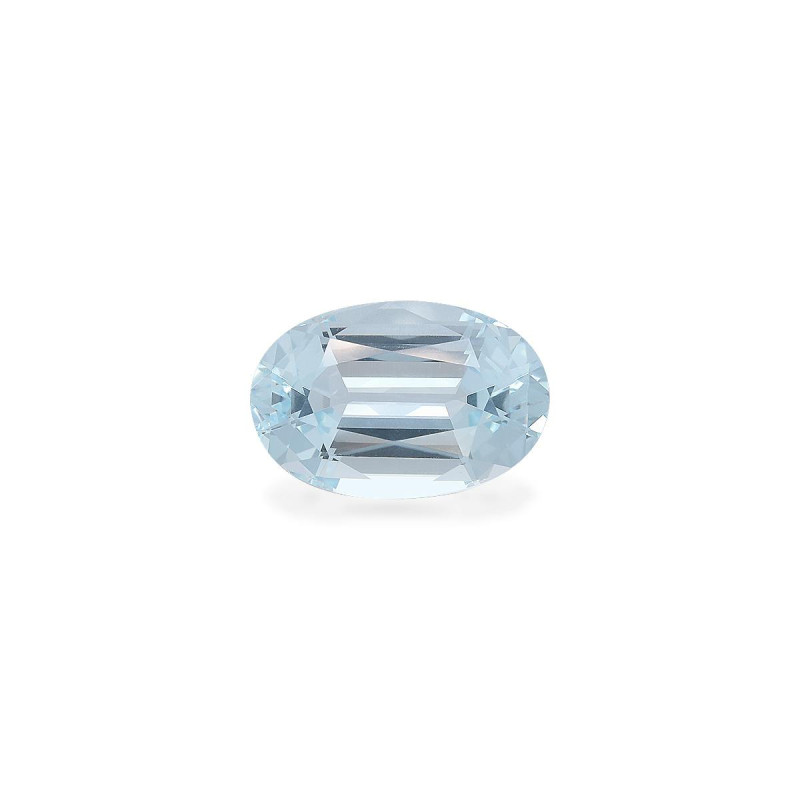 Aigue-Marine taille OVALE Baby Blue 5.96 carats