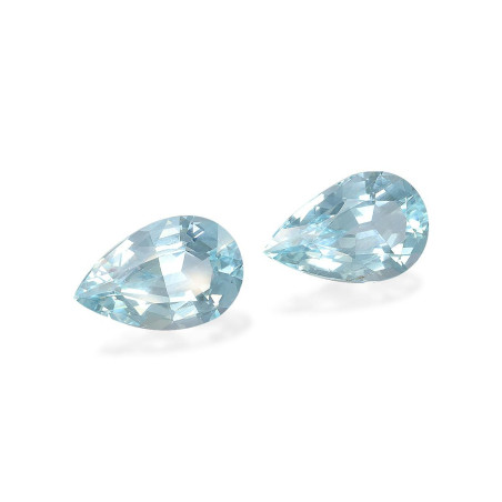 Aguamarina taille Poire Baby Blue 10.87 carats