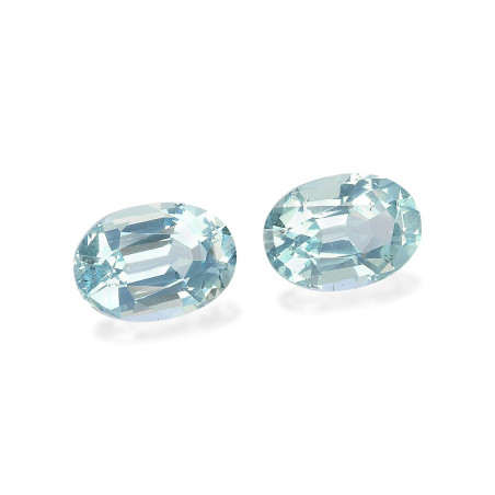 Aguamarina taille OVALE Baby Blue 9.47 carats