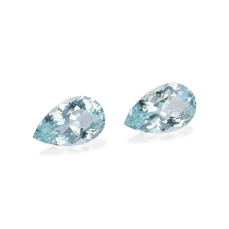 Aguamarina taille Poire Baby Blue 6.71 carats