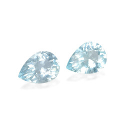 Violet spinel Baby Blue peervormige maat 9.27 karaat