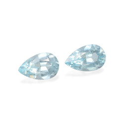 Violet spinel Baby Blue peervormige maat 7,50 karaat