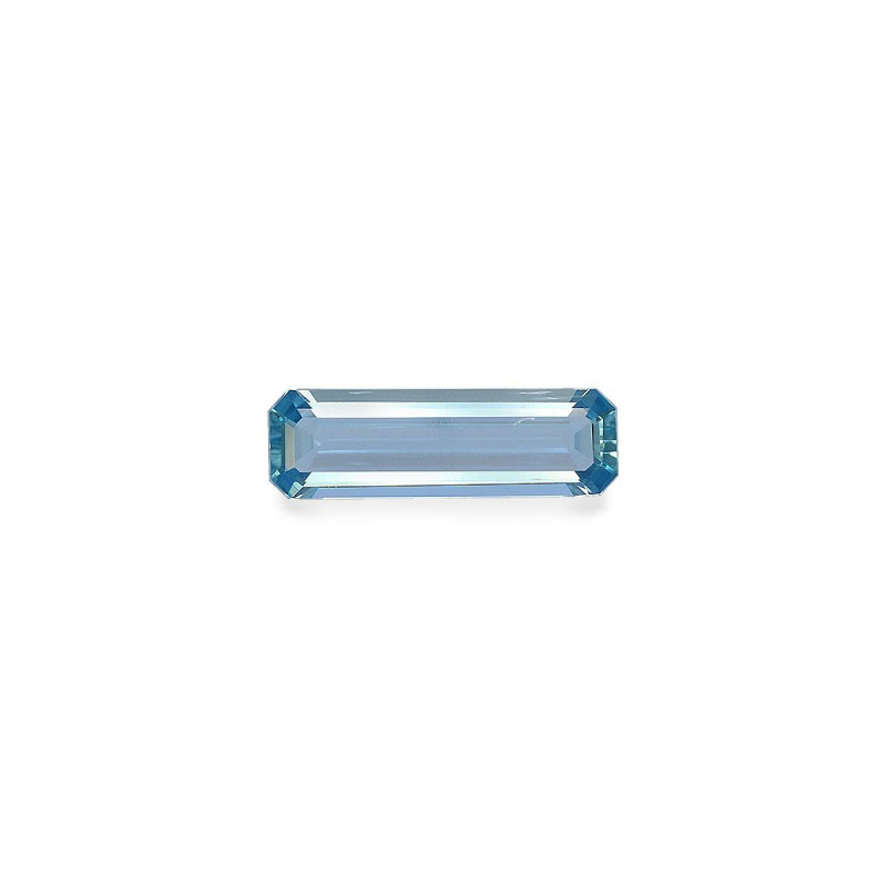 Aigue-Marine taille RECTANGULARE Bleu 1.32 carats