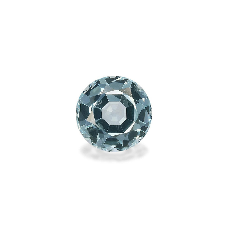 ROUND-cut Aquamarine Sky Blue 2.18 carats