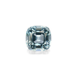 CUSHION-cut Aquamarine Sky...