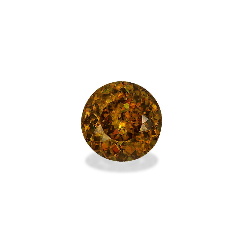 ROUND-cut Sphene  2.60 carats