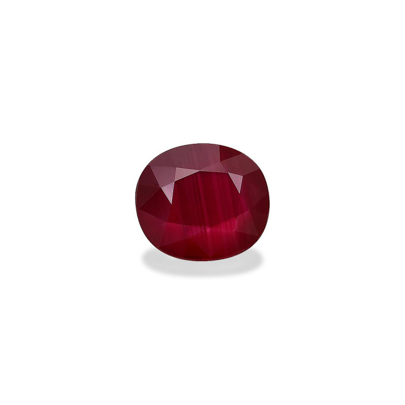 Rubis du Mozambique taille OVALE Rouge 5.04 carats