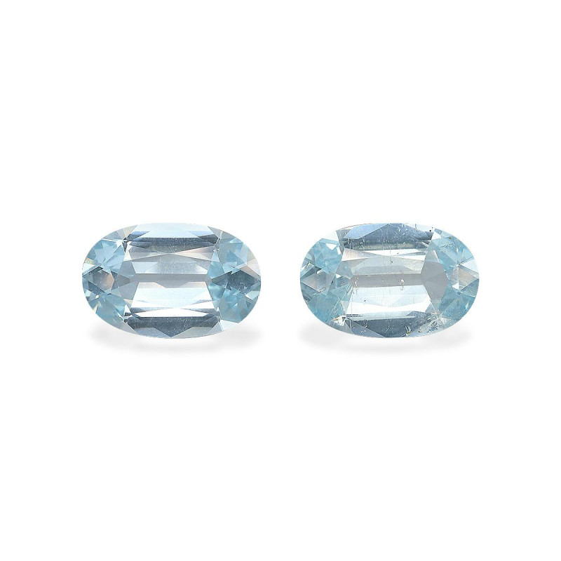 Aigue-Marine taille OVALE Baby Blue 10.56 carats