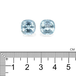 Kussen geslepen Baby Blauwe Aquamarijn van 10,46 karaat