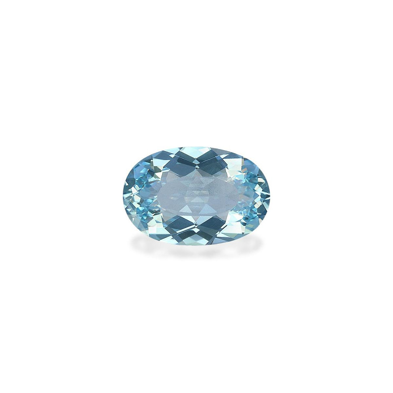 Aigue-Marine taille OVALE Baby Blue 1.81 carats