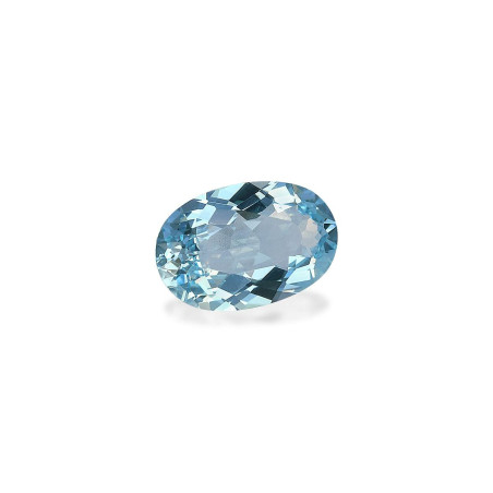 Aguamarina taille OVALE Baby Blue 1.81 carats