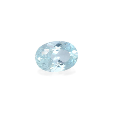 Aquamarin lengte OVAL Himmelblau 5.96 karaten