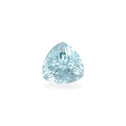 Trilliant-cut Aquamarine...