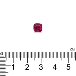 Rubelliet kussen geslepen Bubblegum Roze 1,72 karaat