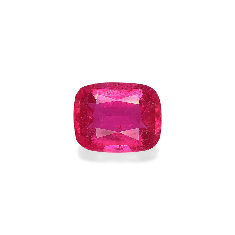 CUSHION-cut Rubellite Tourmaline Fuscia Pink 2.47 carats