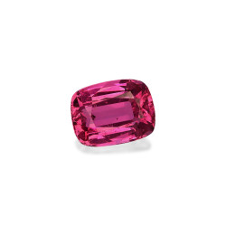 CUSHION-cut Rubellite Tourmaline Bubblegum Pink 1.63 carats