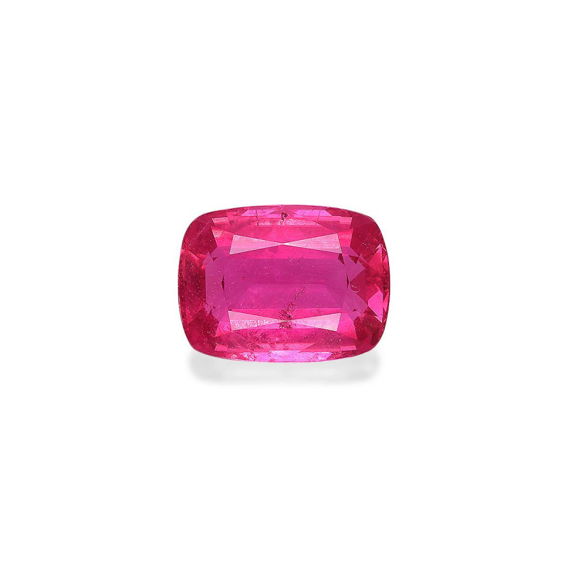 CUSHION-cut Rubellite Tourmaline Fuscia Pink 2.73 carats