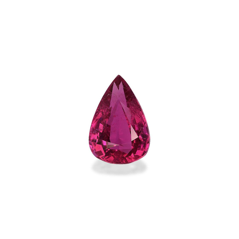 Rubellite taille Poire Fuscia Pink 1.86 carats