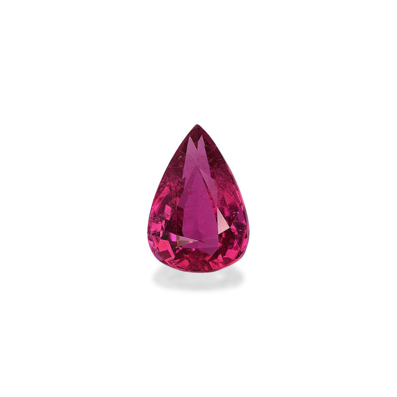 红碧榴石 taille 梨子 紫红色粉红 1.86 carats