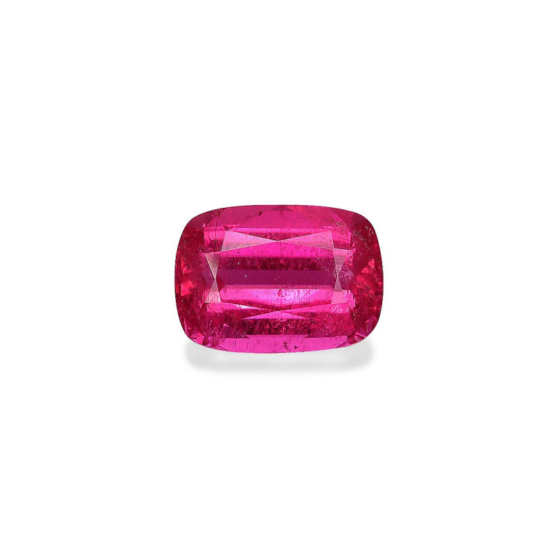 CUSHION-cut Rubellite Tourmaline Fuscia Pink 2.45 carats