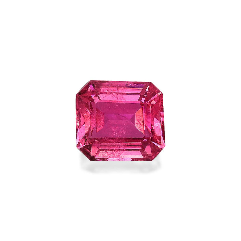 RECTANGULAR-cut Rubellite Tourmaline Bubblegum Pink 2.43 carats