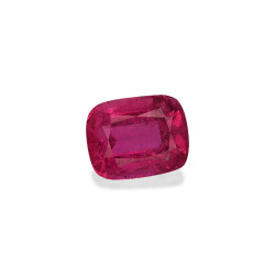 Rubelliet kussen geslepen Fuscia Roze 2.05 karaat